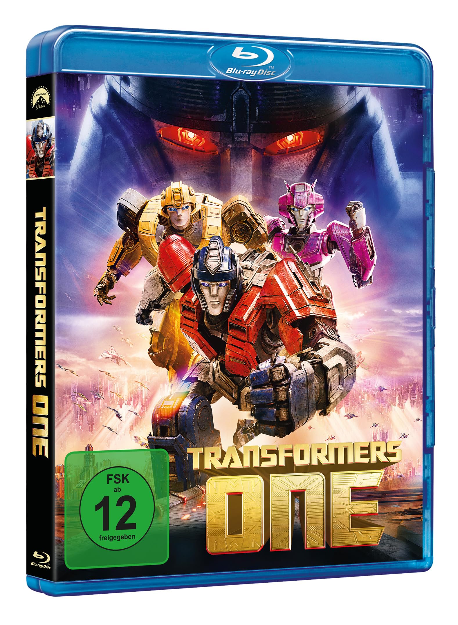 Transformers One film Blu-ray animazione robot