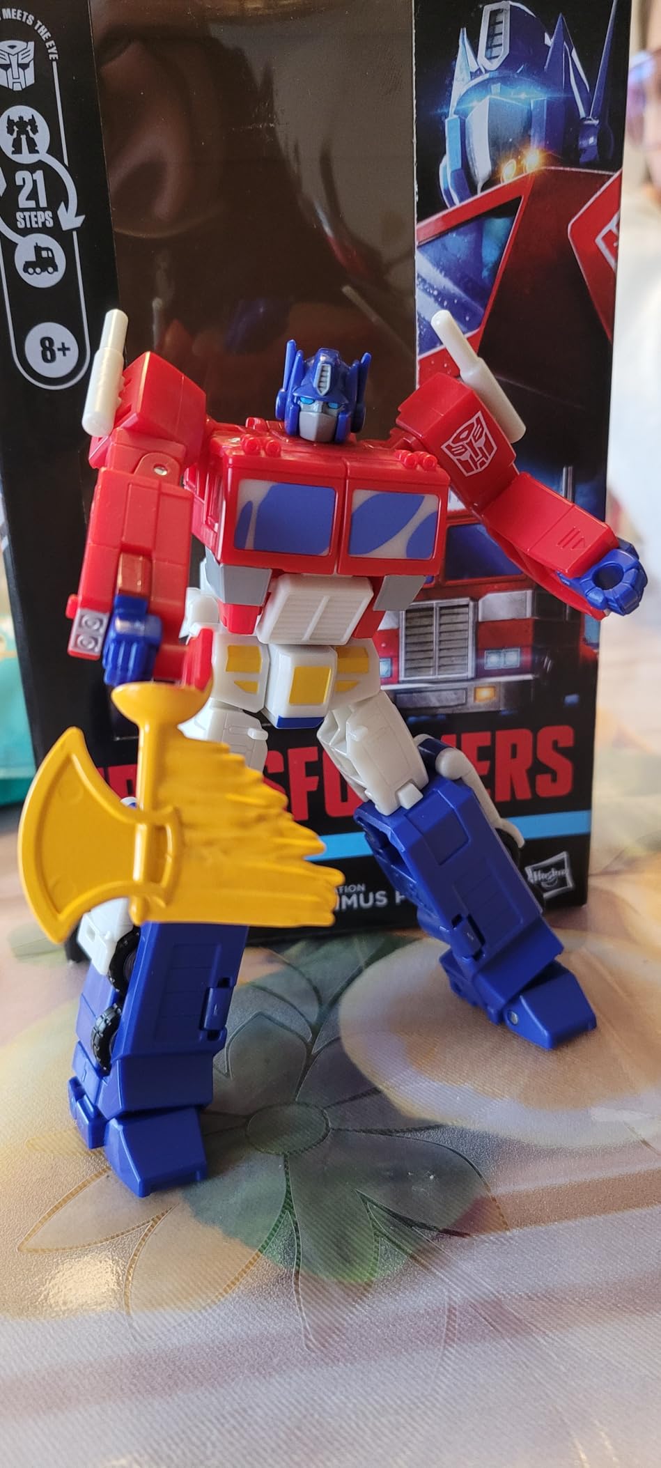 Transformers Studio Series Optimus Prime action figure Devastation