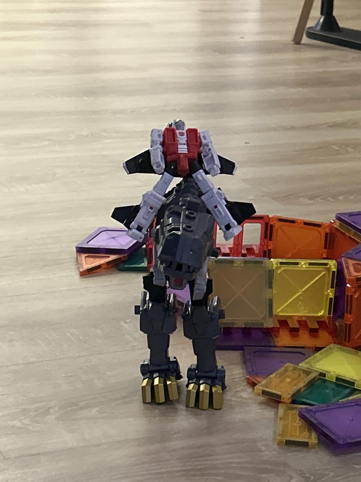 Transformers Cyberworld Grimlock Divora e Combatti action 22,5 cm