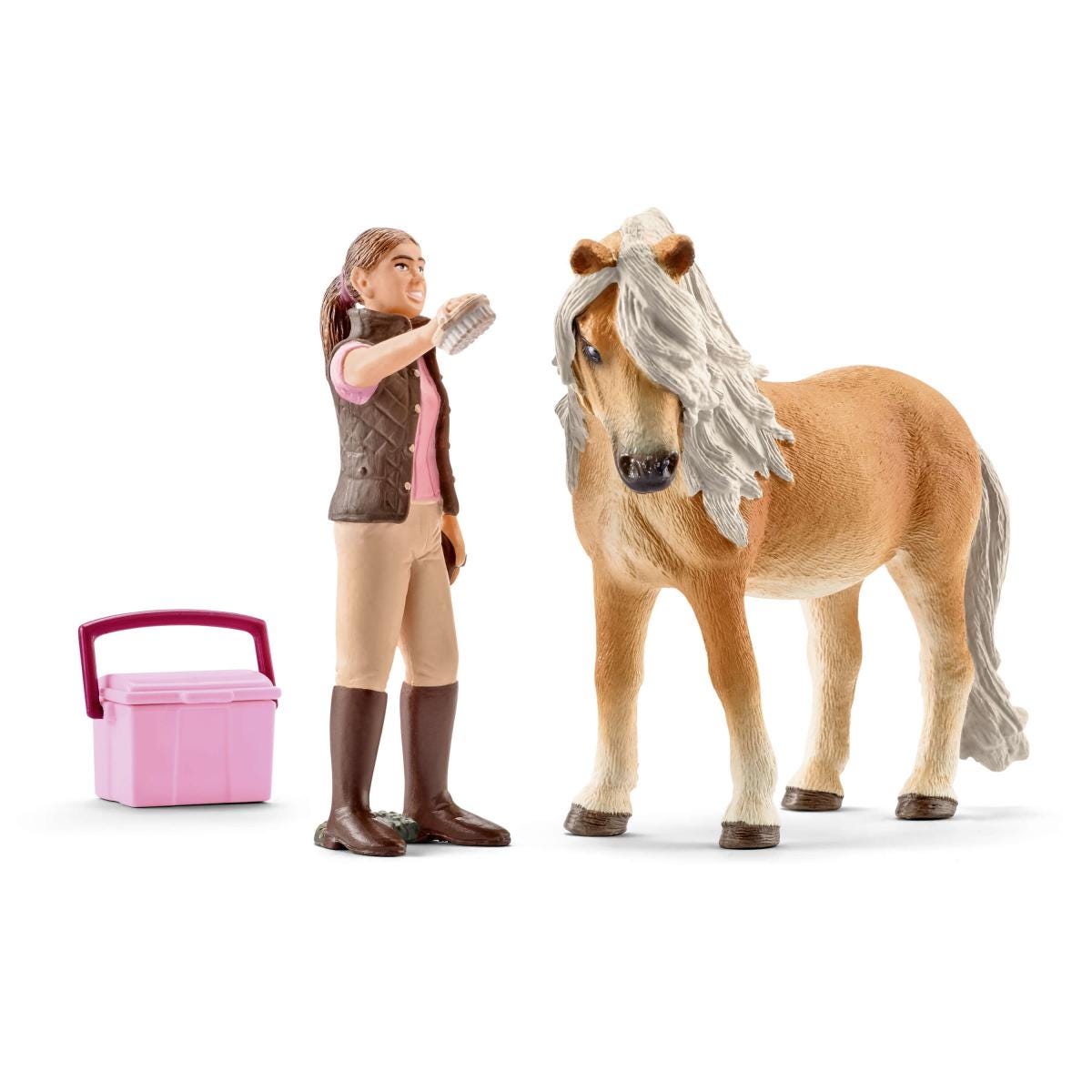Schleich Horse Club 41431 Sposo con cavalla action figure