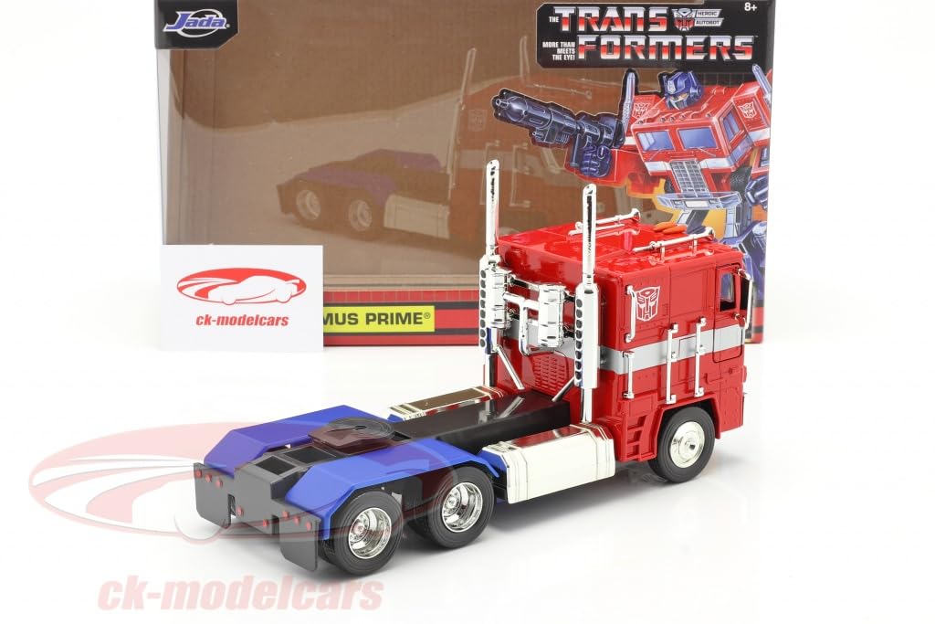 Transformers Jada Optimus Prime camion die-cast 1:24 metallo