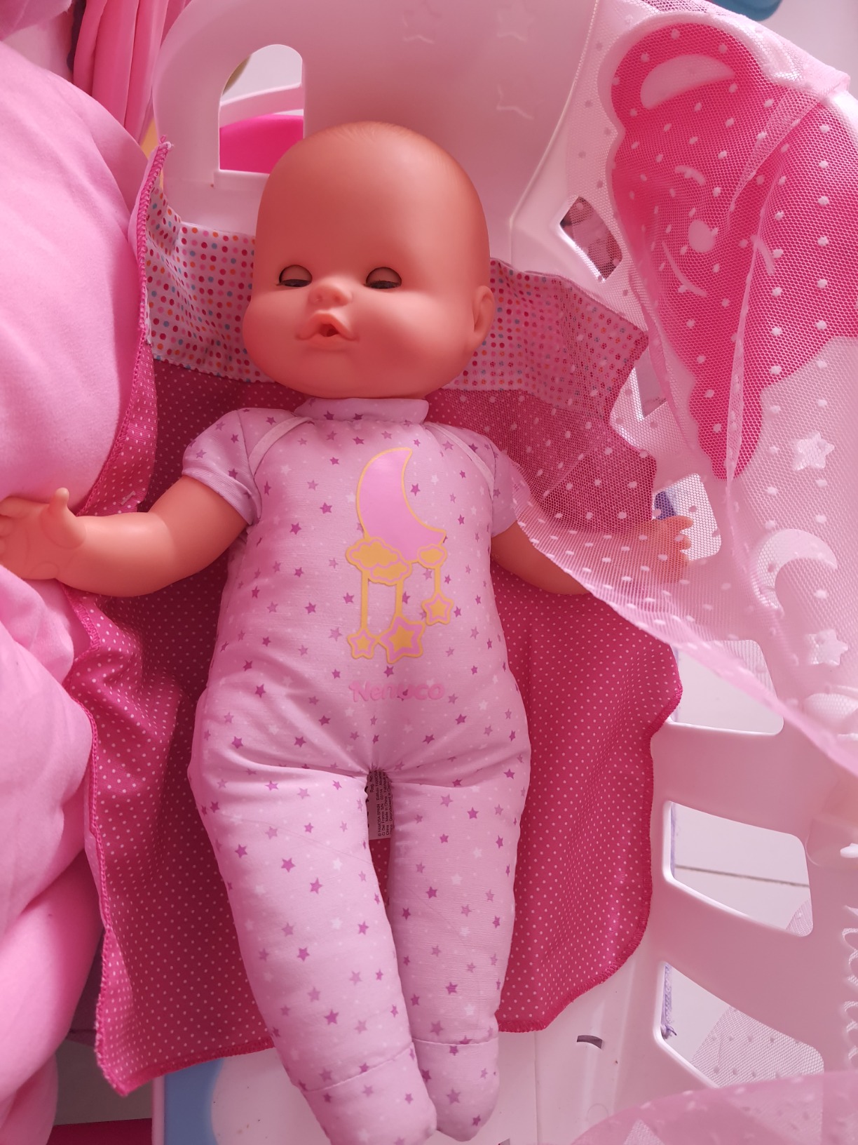 Nenuco Dormi con Me Bambola 35 cm con baby monitor