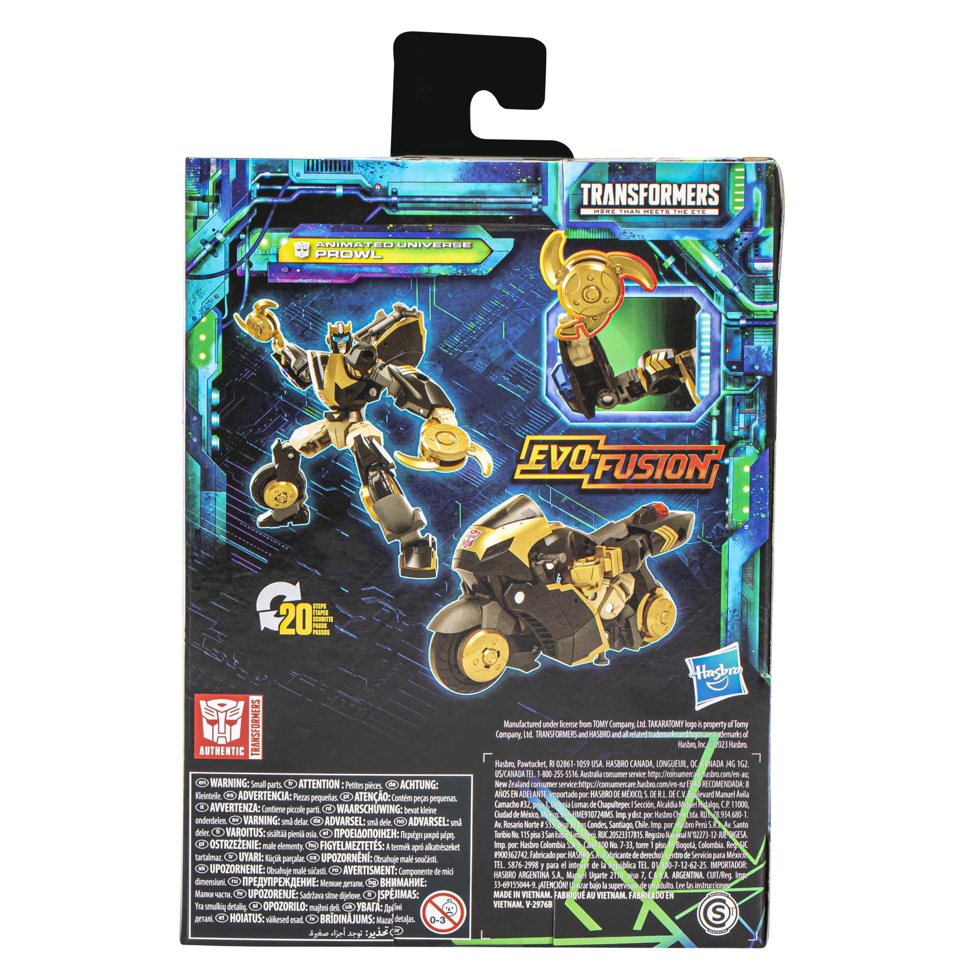 Transformers Legacy Prowl Animated action figure Deluxe 14 cm