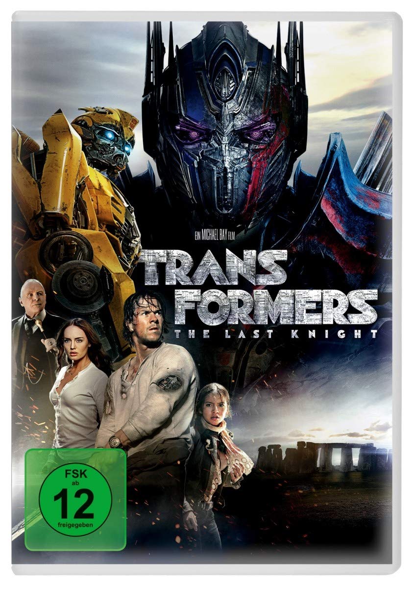 Transformers 5 The Last Knight film DVD edizione base