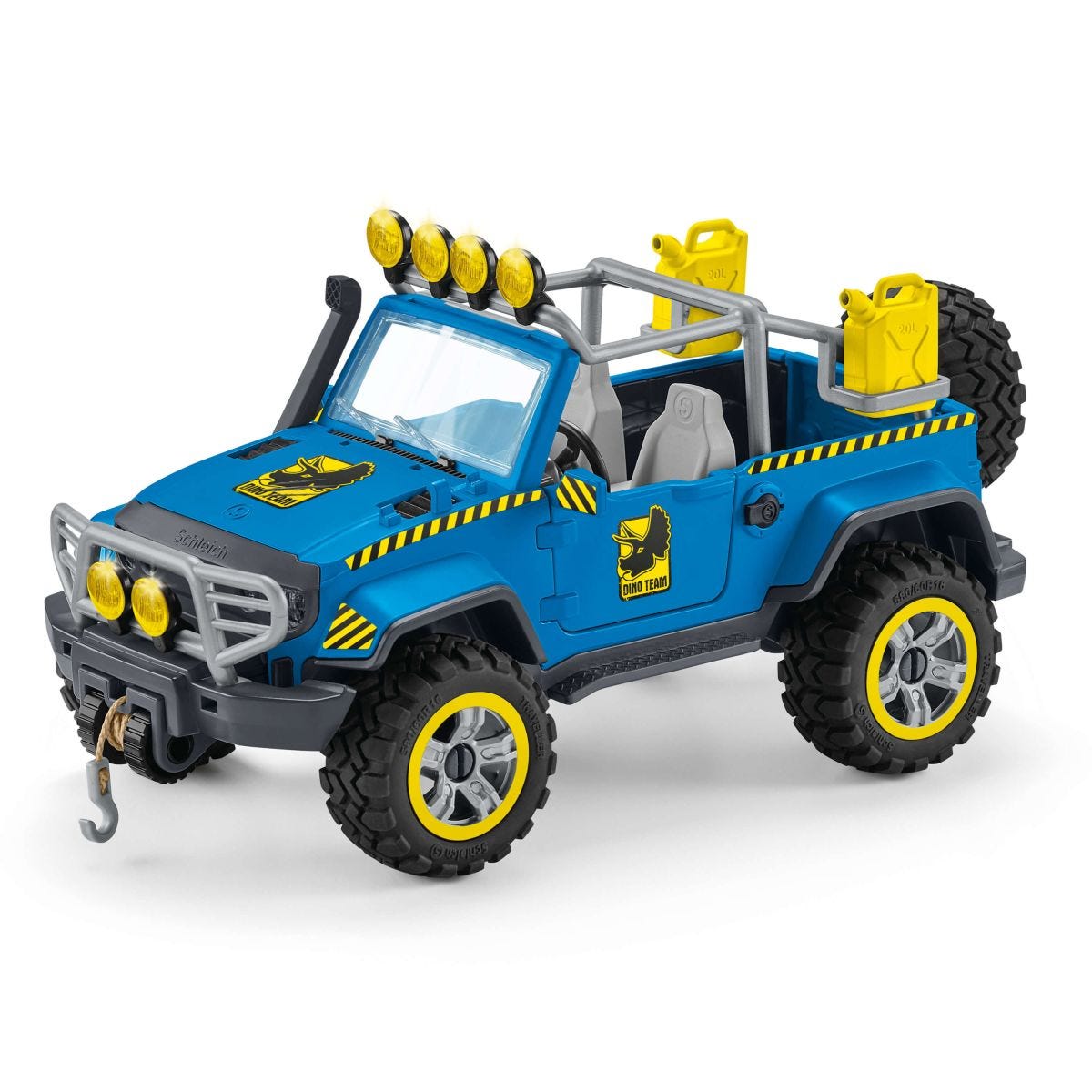 Schleich Dinosaurs Fuoristrada con Avamposto Playset 41464