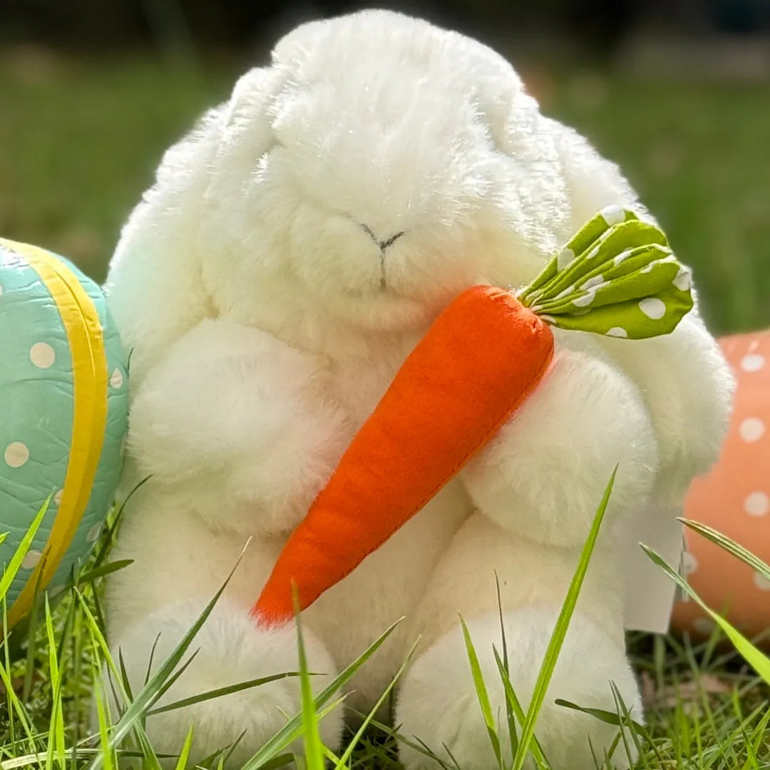 La Pelucherie Rabbits Ernest Carrot Crunch peluche coniglio 20 cm