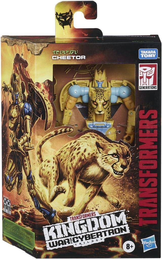 Transformers Kingdom WFC-K4 Cheetor action figure 14 cm ghepardo