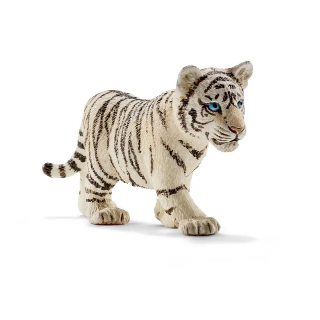Schleich Wild Life Cucciolo Tigre Bianca 14732 Figura