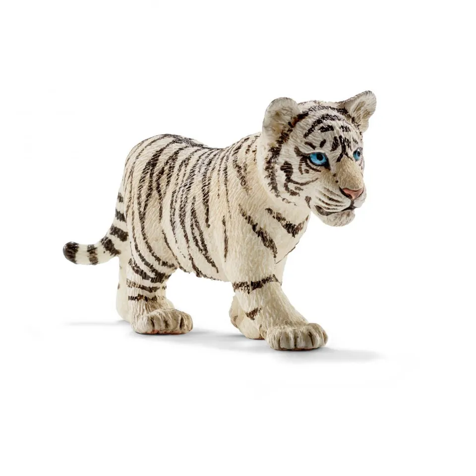Schleich Wild Life Cucciolo Tigre Bianca 14732 Figura