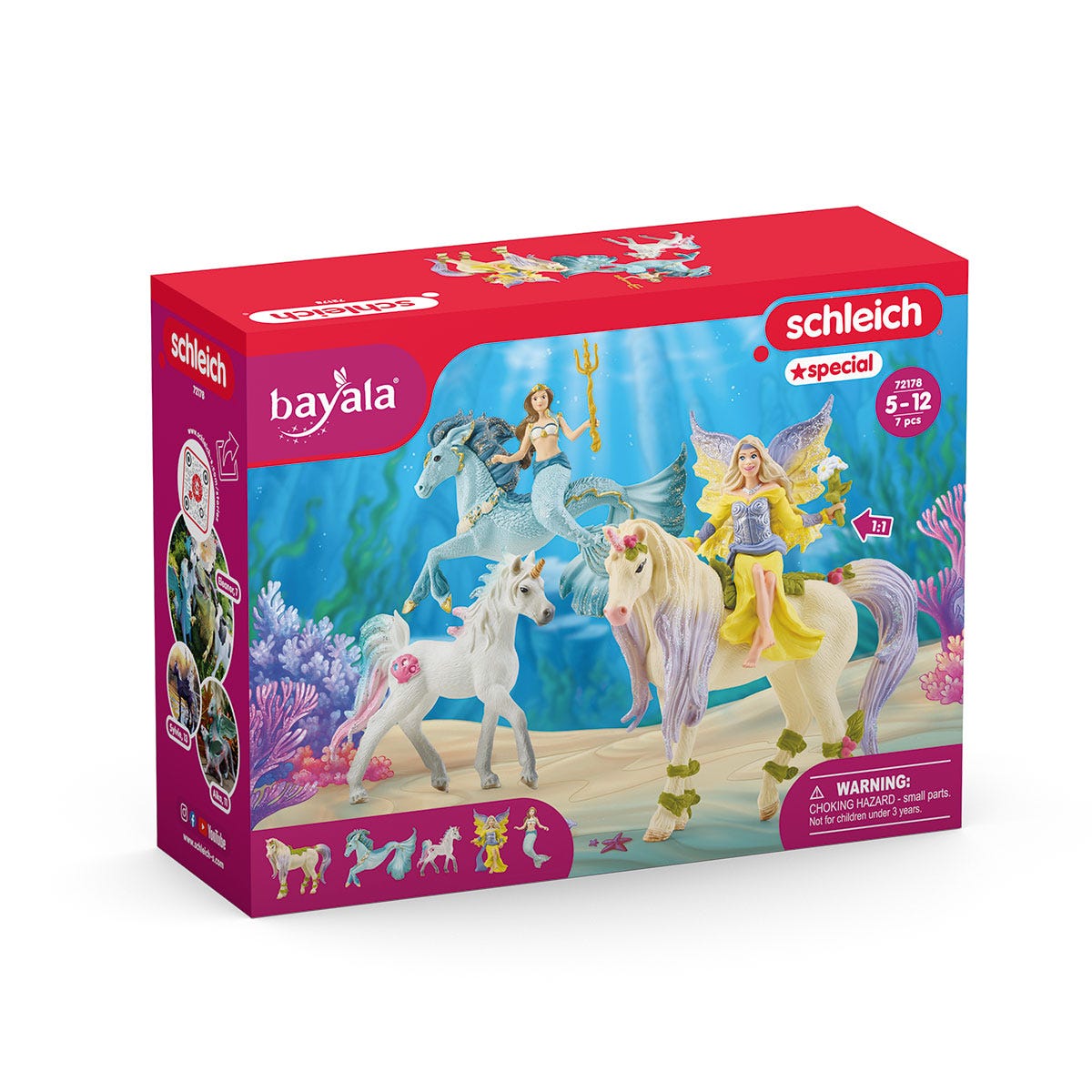 Schleich Bayala Starter Set Playset Unicorni Glitter Eyela Sera