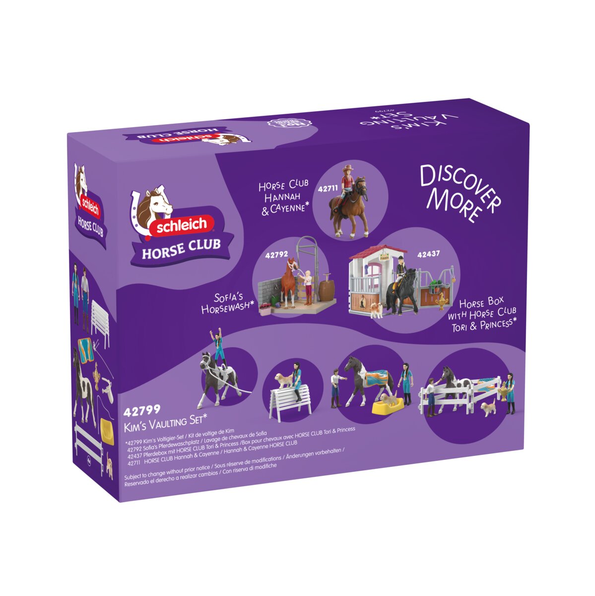 Schleich Horse Club Kim set volteggio cavallo 42799