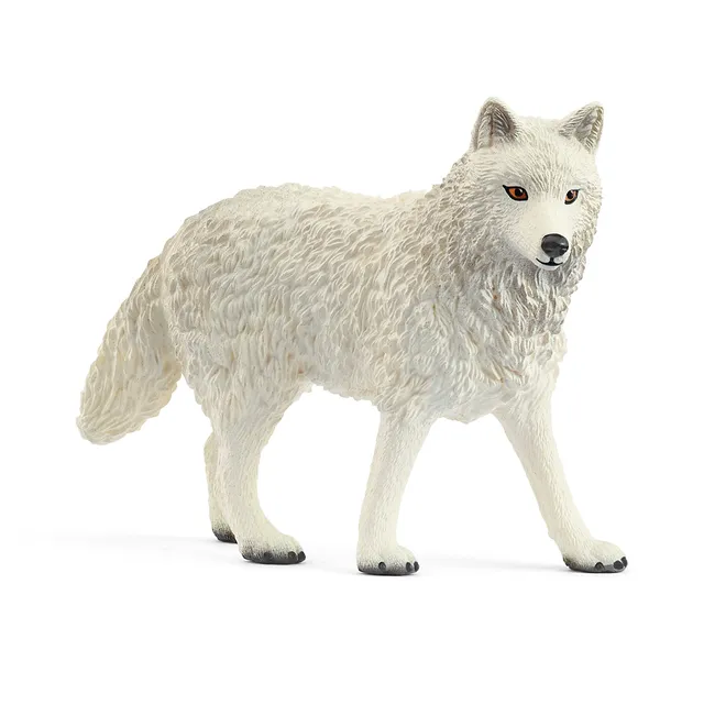 Schleich Wild Life Lupo Artico action figure animale bianco
