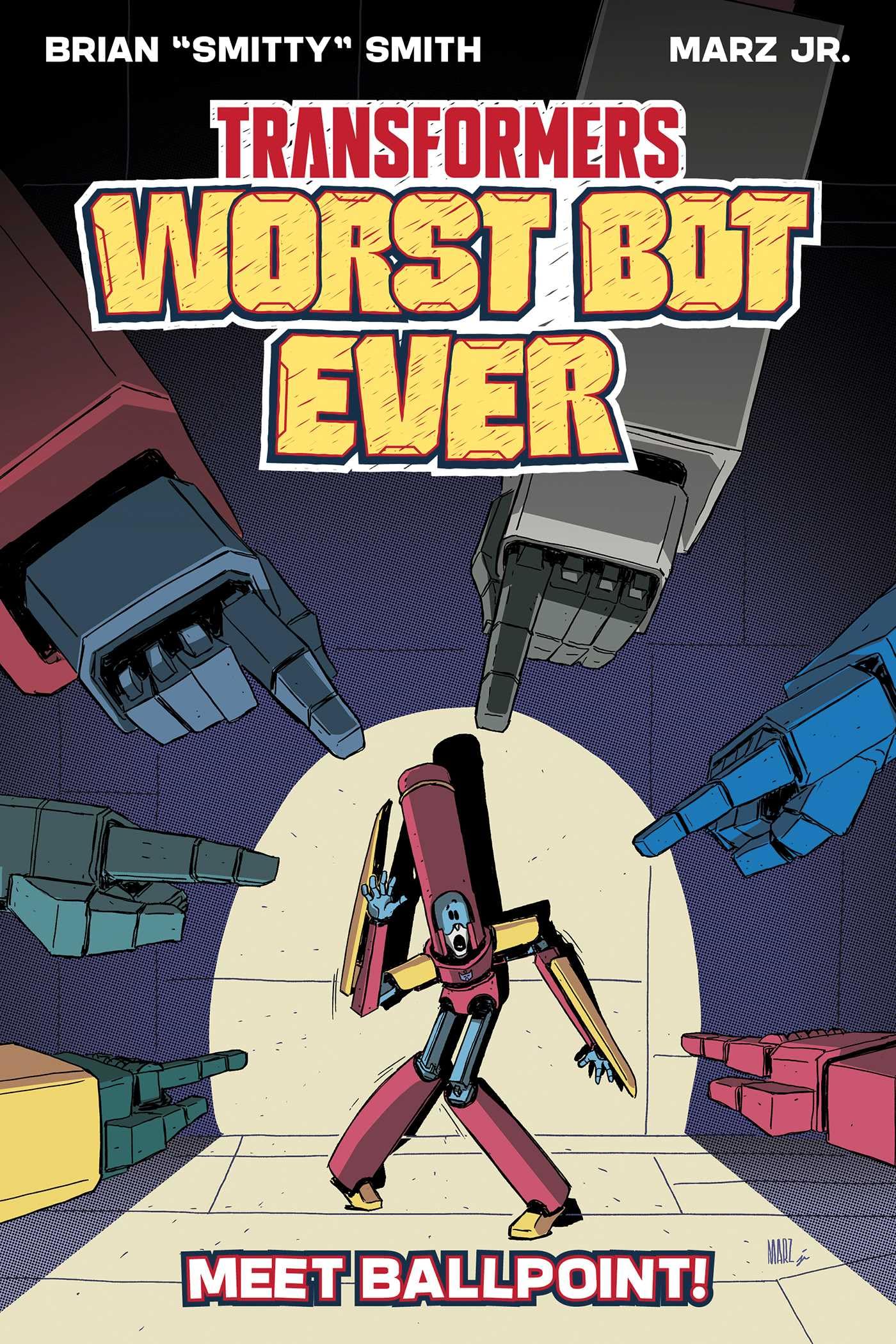 Transformers Worst Bot Ever Meet Ballpoint libro illustrato bambini