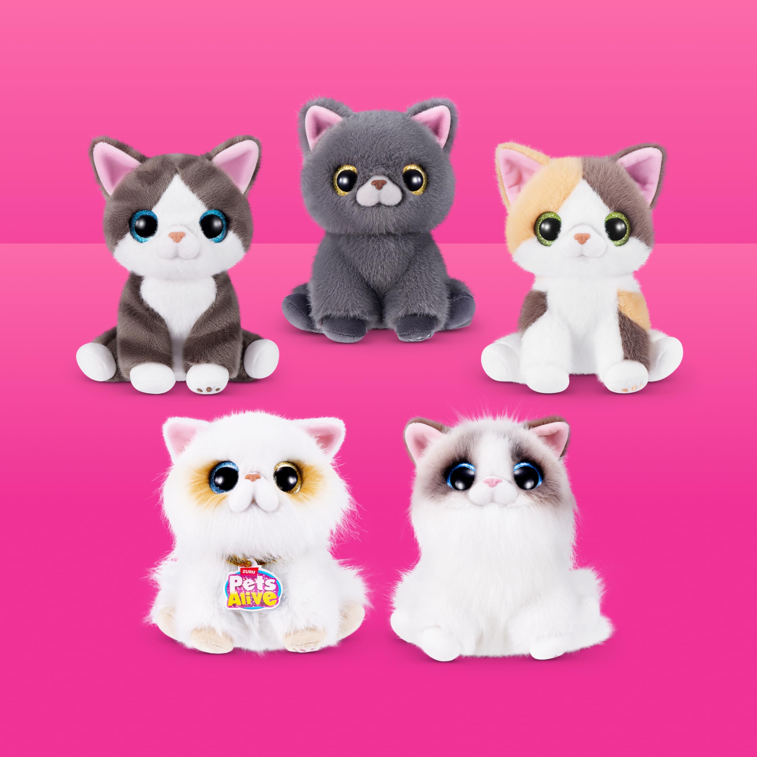 Pets Alive Smitten Kittens British Shorthair peluche suoni