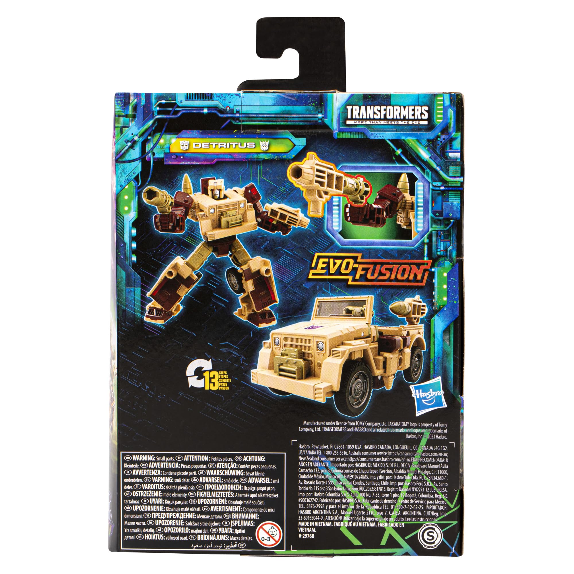 Transformers Legacy Detritus action figure Deluxe 14 cm