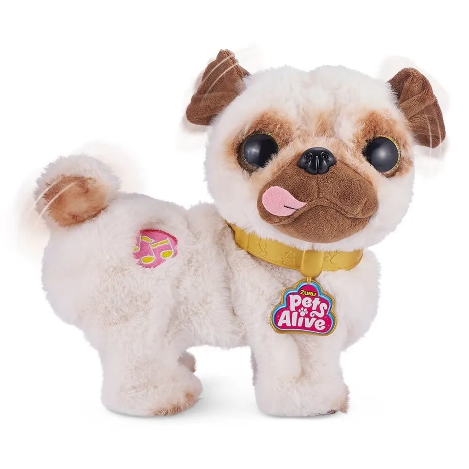 Pets Alive Poppy Pug peluche interattivo ballerino danzante