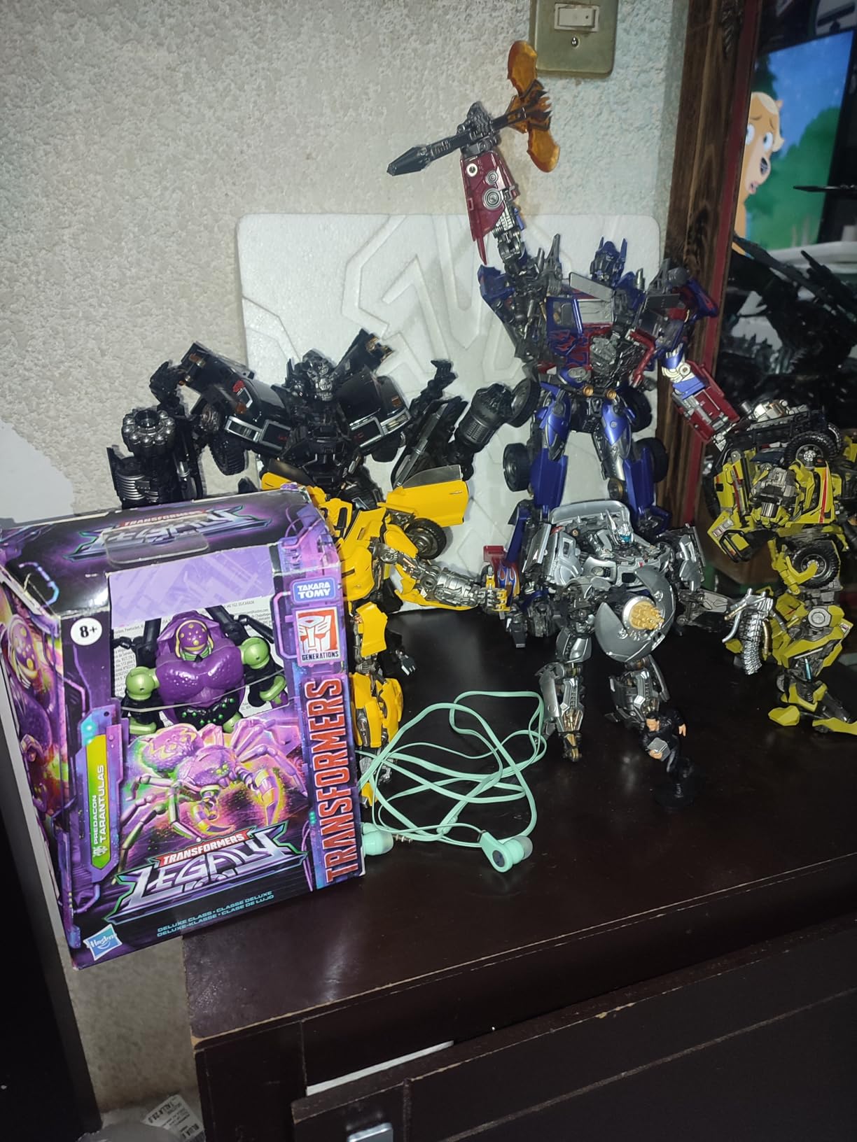 Transformers Legacy Predacon Tarantulas action figure ragno 14 cm