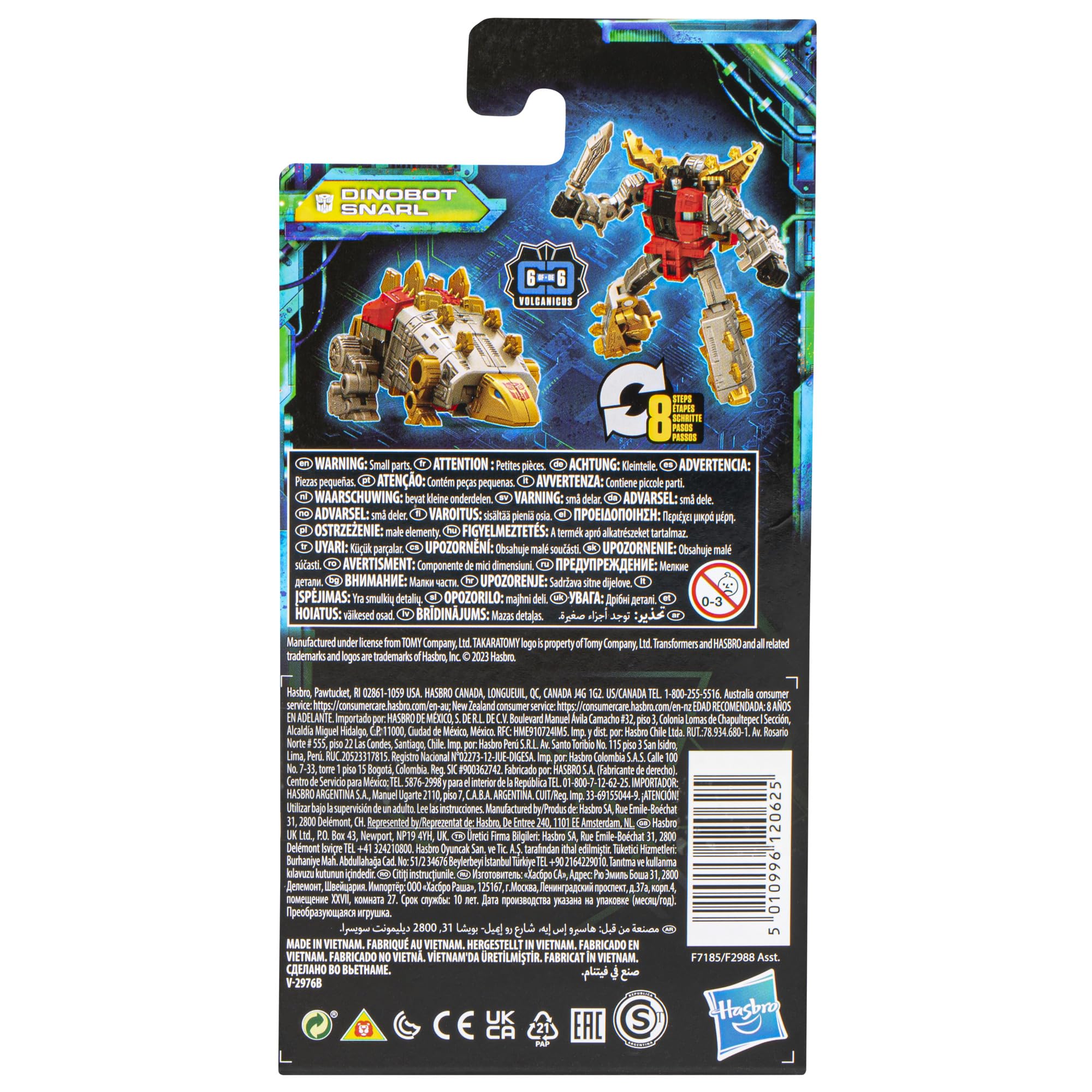 Transformers Legacy Evolution Dinobot Snarl action figure 8,5 cm
