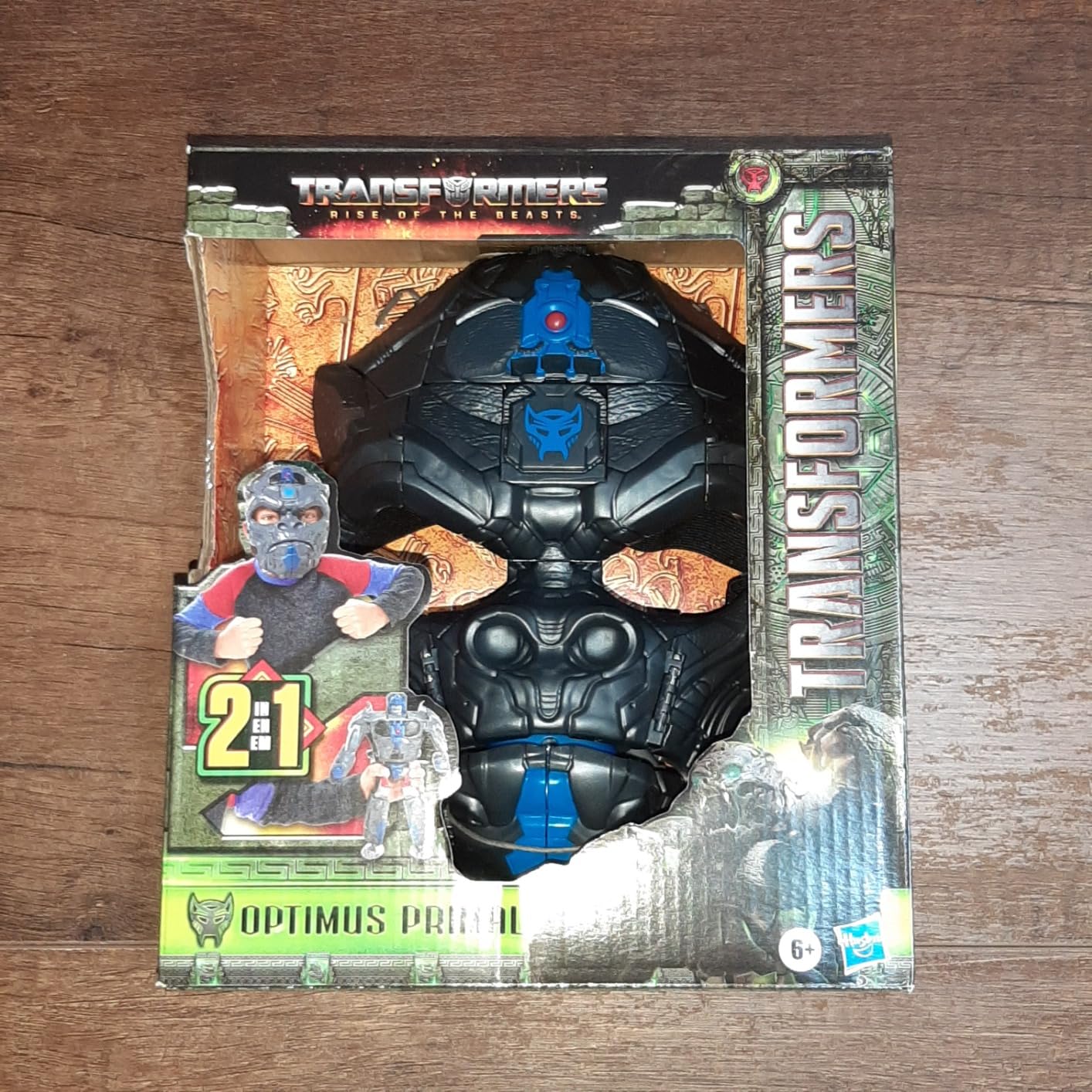 Transformers Risveglio maschera Optimus Primal 2in1 22,5cm