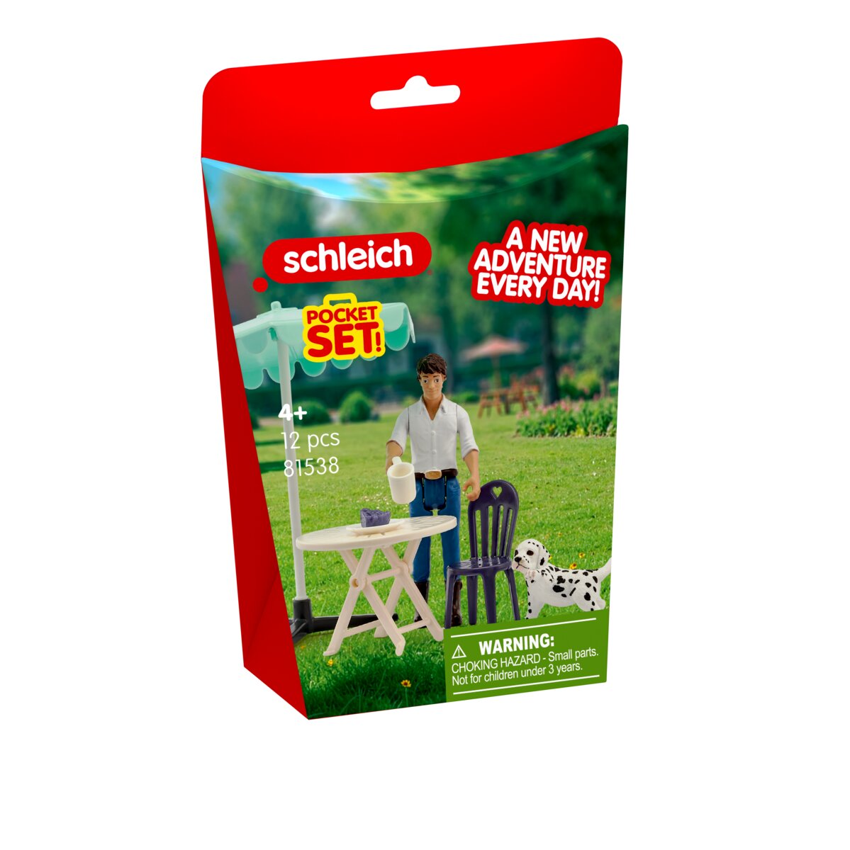 Schleich FARM WORLD Coffee Chat set tavolino giardino