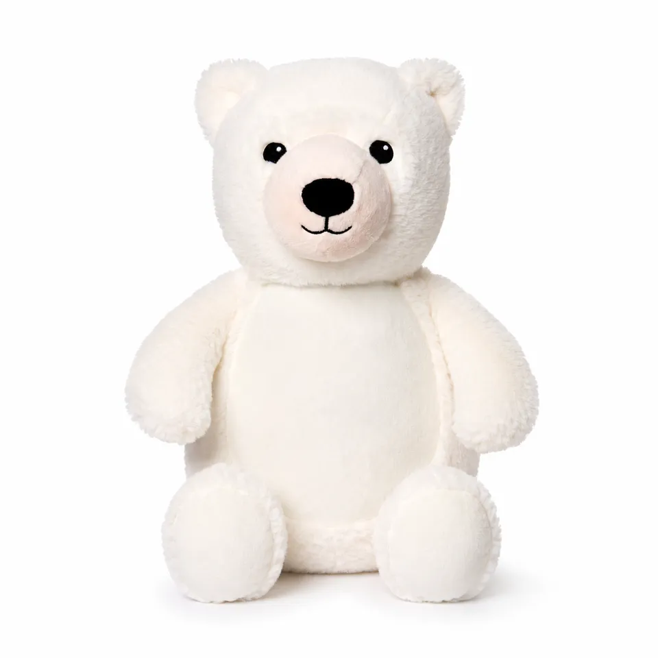 Cubbies Teddies Orso Polare Peluche Bianco Morbido