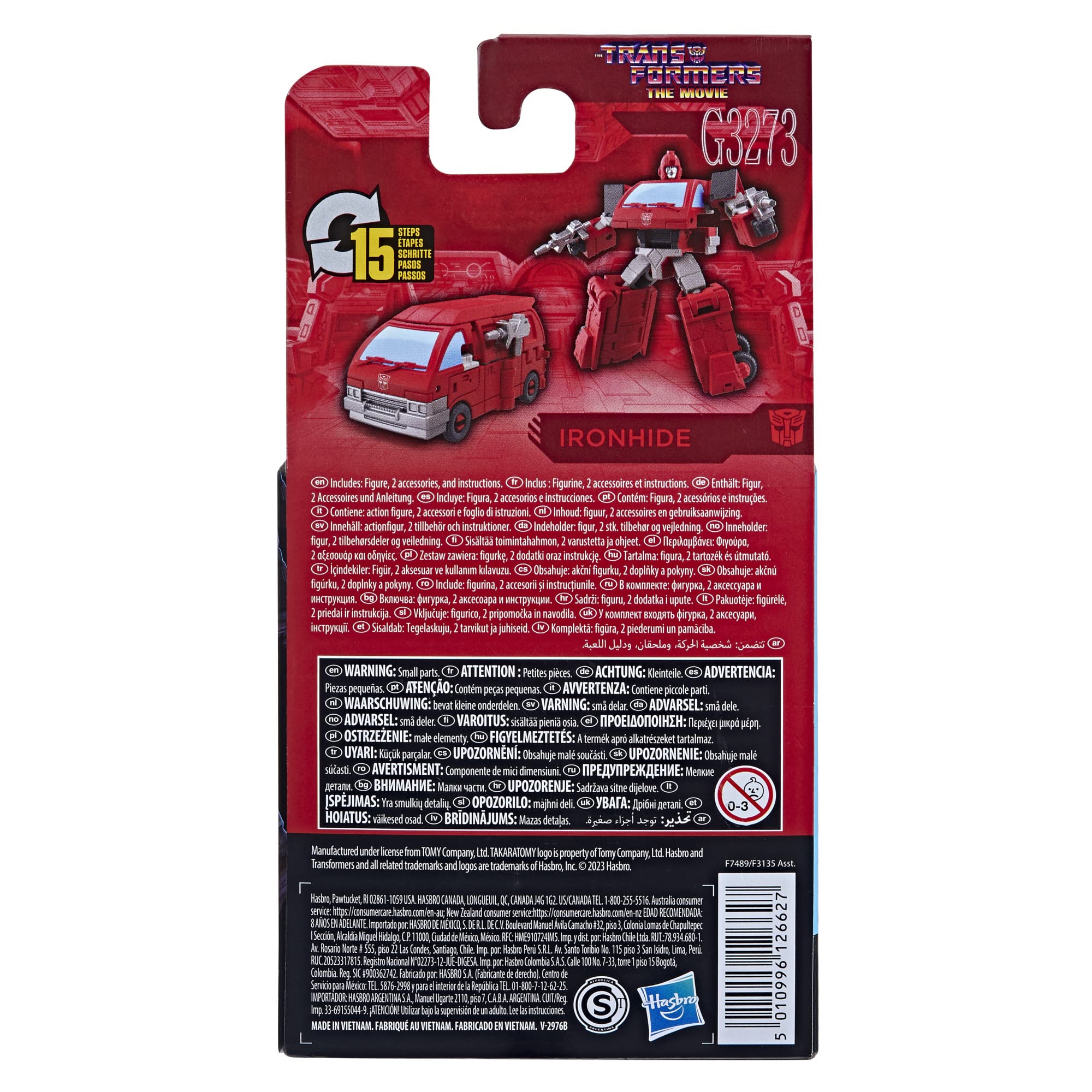 Transformers Studio Series Ironhide action figure 8,5 cm furgone