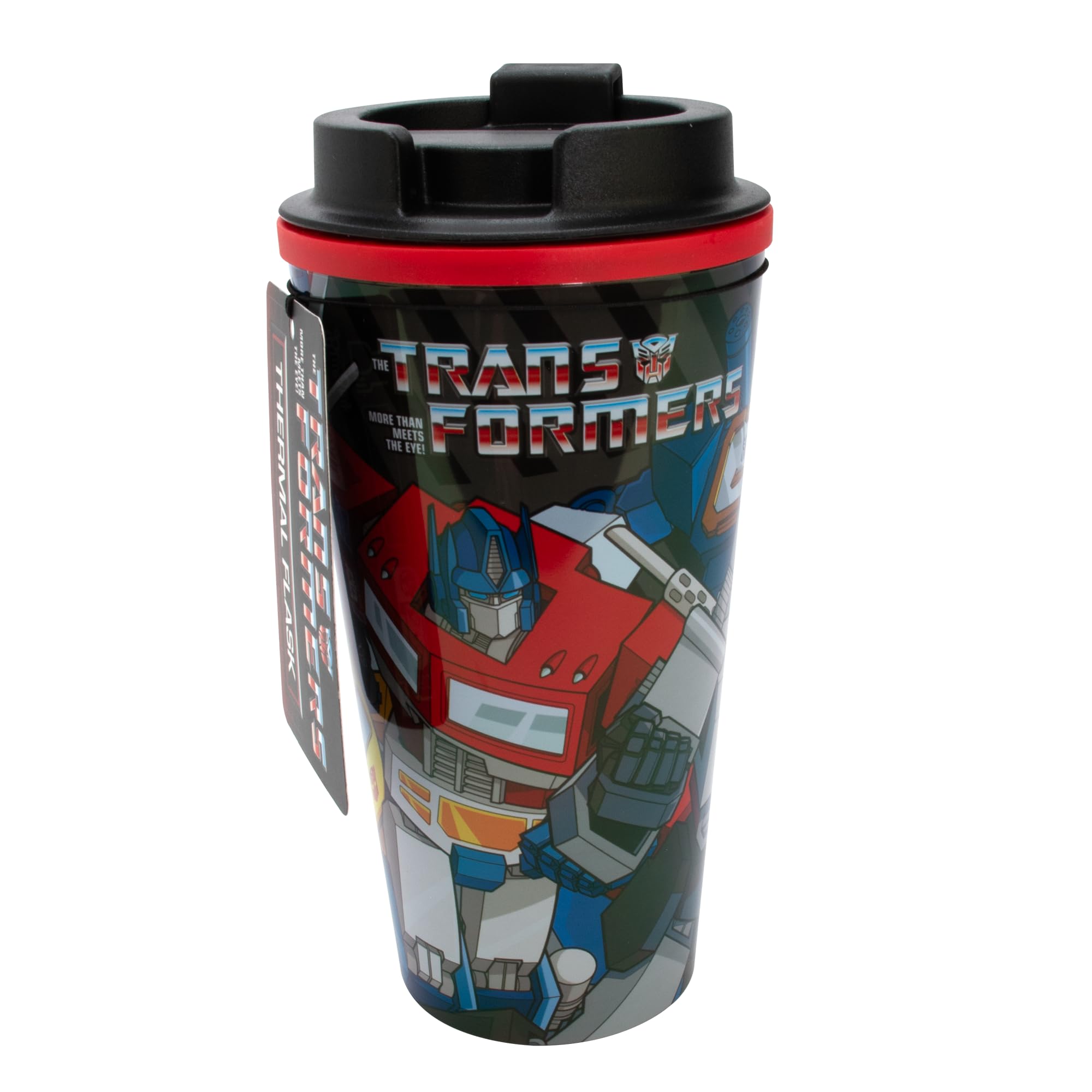 Transformers Tazza termica isolata 450 ml con coperchio