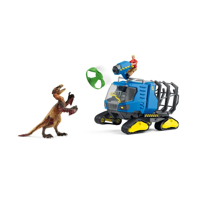 Schleich Wild Life Traccia Veicolo 42604 Dinosauro Giocattolo