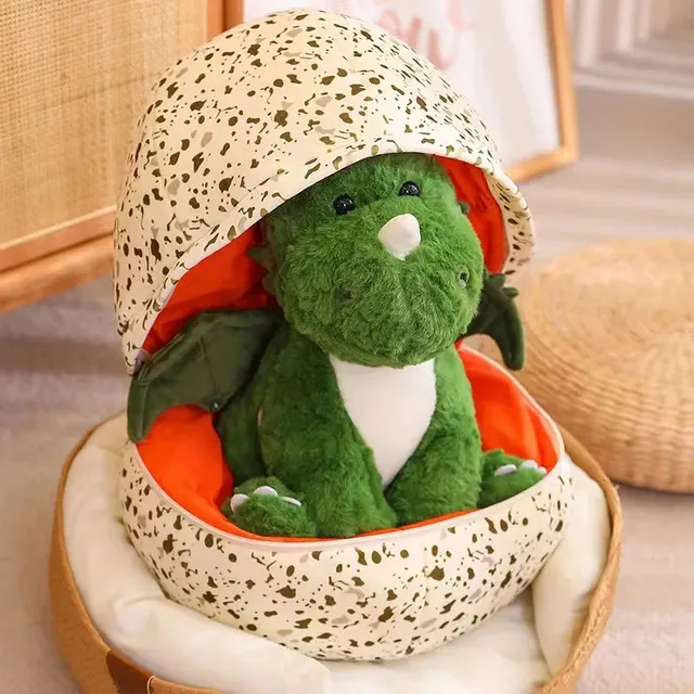 ToyalFriends Dinosaurs S 20cm peluche dinosauro con uovo 25cm cotone
