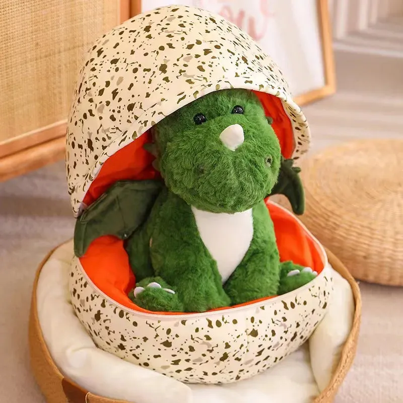 ToyalFriends Dinosaurs S 20cm peluche dinosauro con uovo 25cm cotone