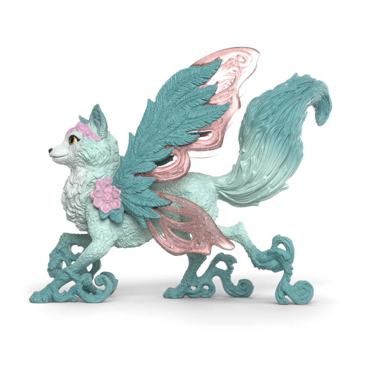 Schleich Eldrador Volpe Piumata Magica figura 70845 con ali