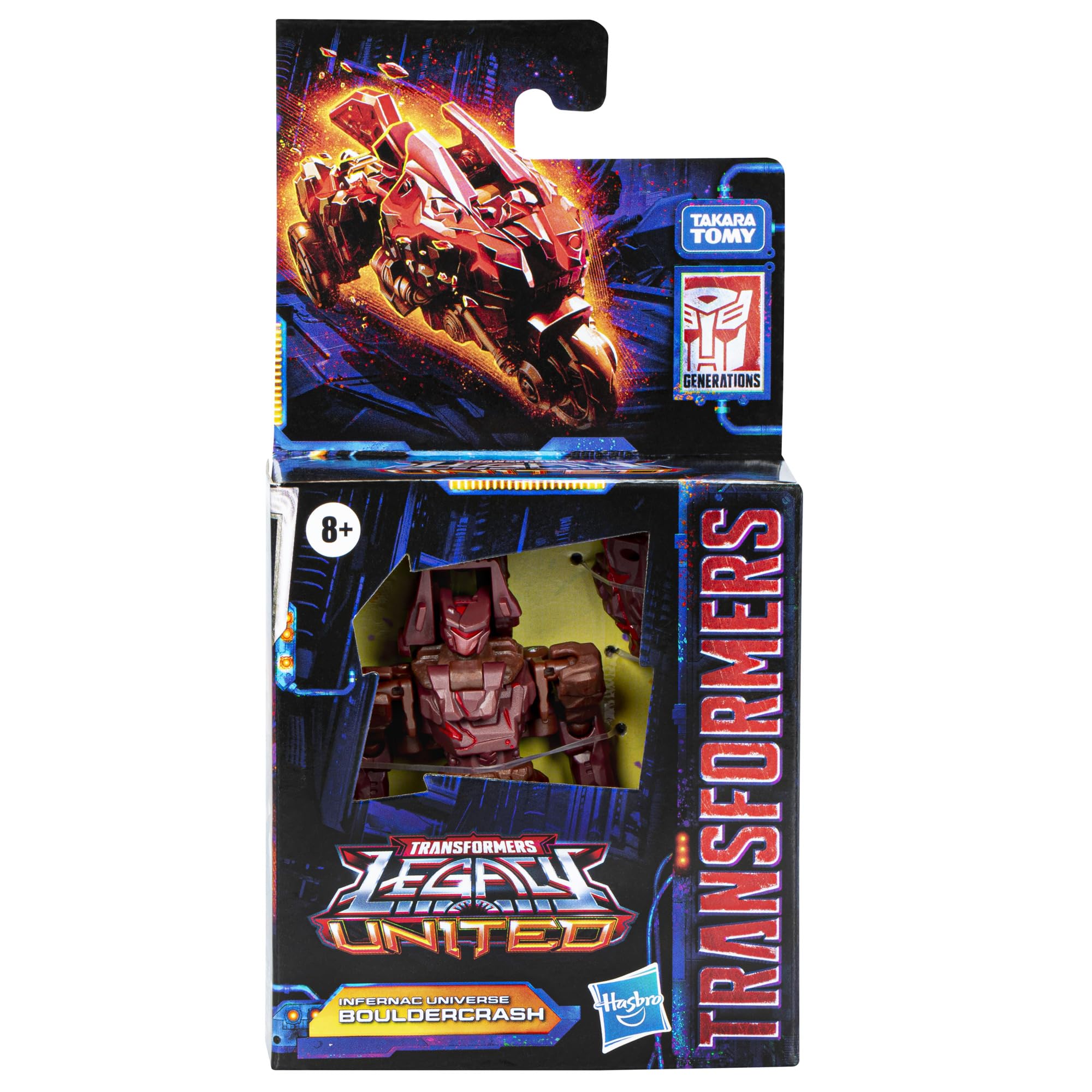 Transformers Legacy Bouldercrash action figure 8,5 cm Infernac