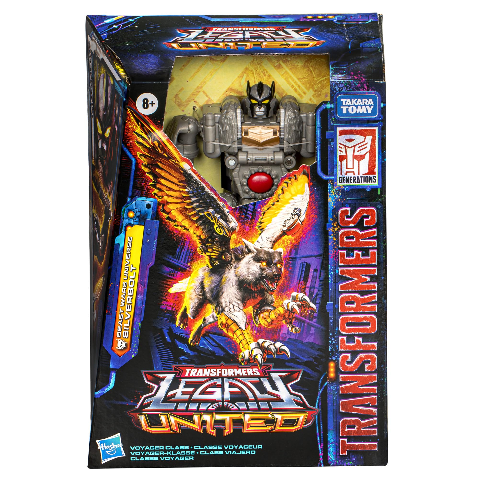 Transformers Legacy Silverbolt action figure Voyager 17,5 cm