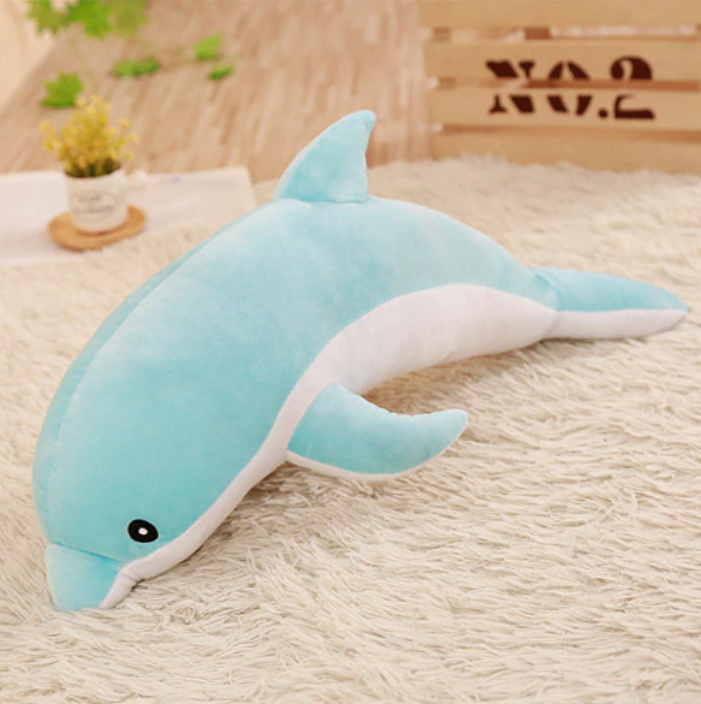 ToyalFriends Ocean Friends Delfino peluche delfino blu 50cm morbido