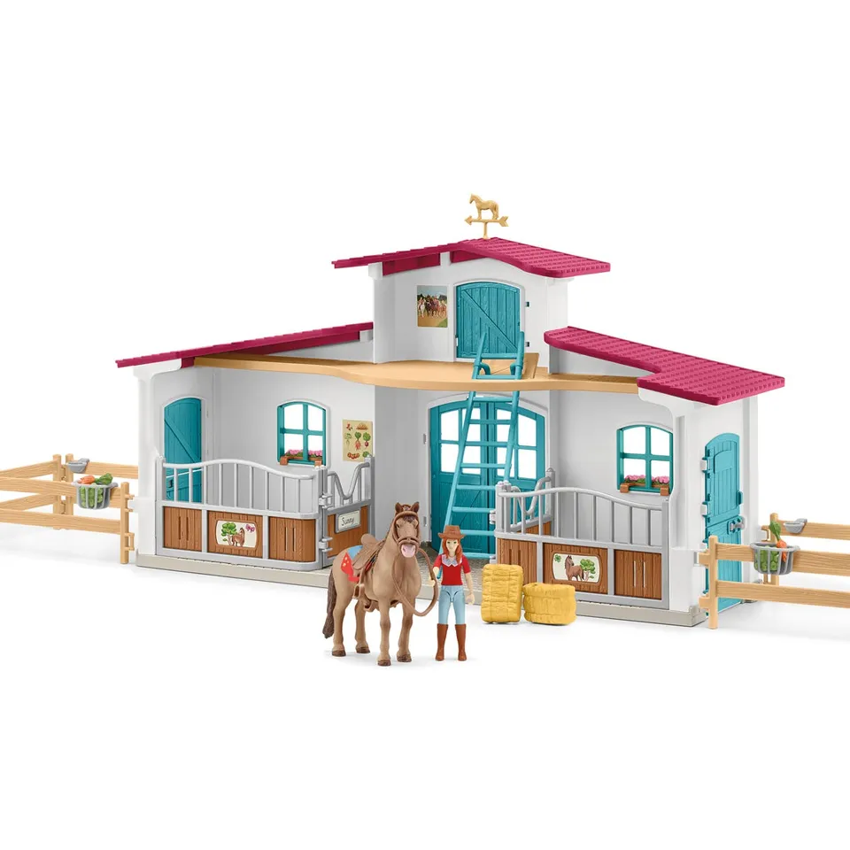Schleich Horse Club Set Lakeside 72222 maneggio cavalli