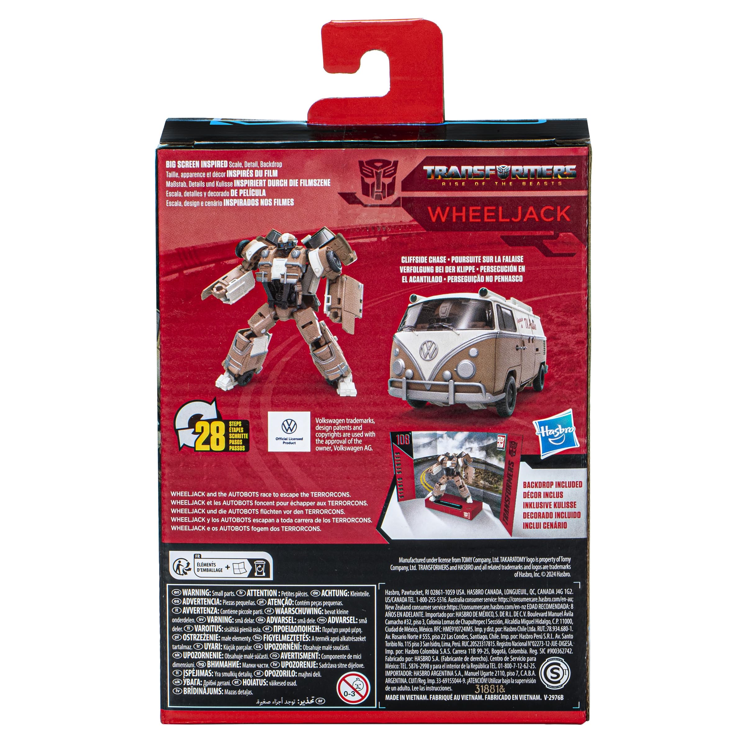Transformers Studio Series Wheeljack 108 action figure 11 cm microbus