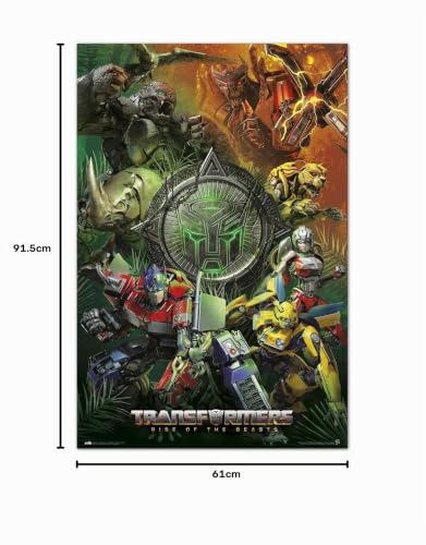 Transformers Rise of the Beasts poster 61x91,5 cm lucido