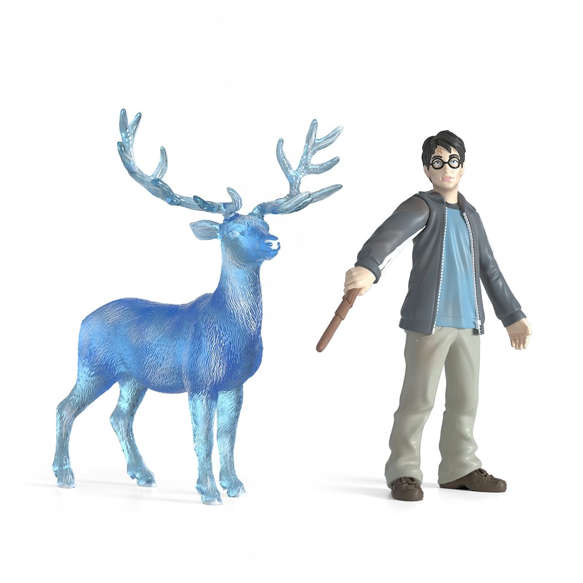 Schleich Harry Potter e Patronus action figure cervo