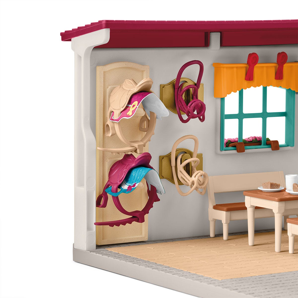 Schleich Horse Club Scuderia 42591 playset cavalli con accessori