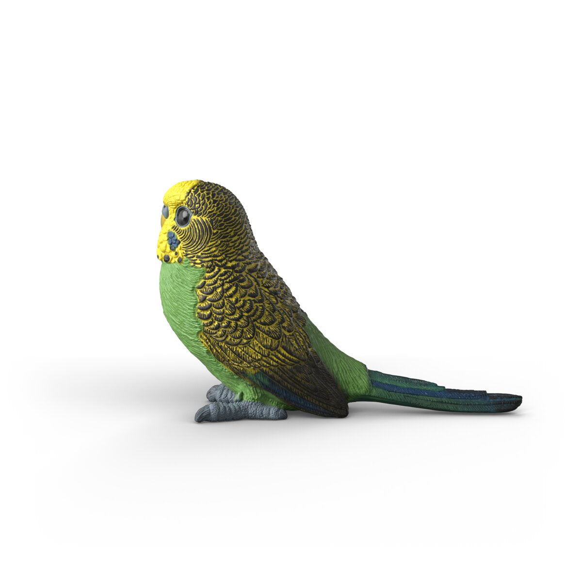 Schleich Wild Life Calopsite figurina uccello verde giallo