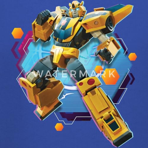 Transformers EarthSpark felpa cappuccio bimbo Bumblebee