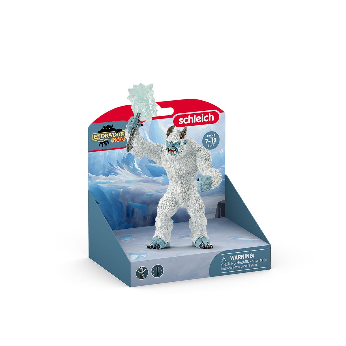 Schleich Eldrador Mostro di Ghiaccio figure con martello 42448