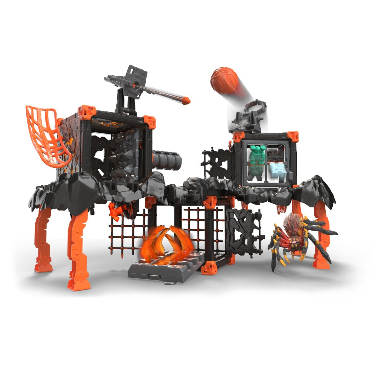 Schleich ELDRADOR Lava Fortress playset Tarantola Lava catapulta