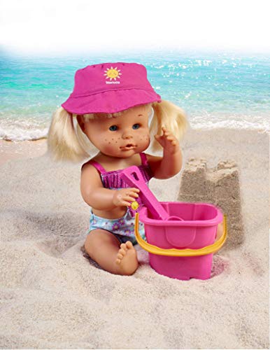 Nenuco Summer bambola 35 cm con secchiello che si abbronza