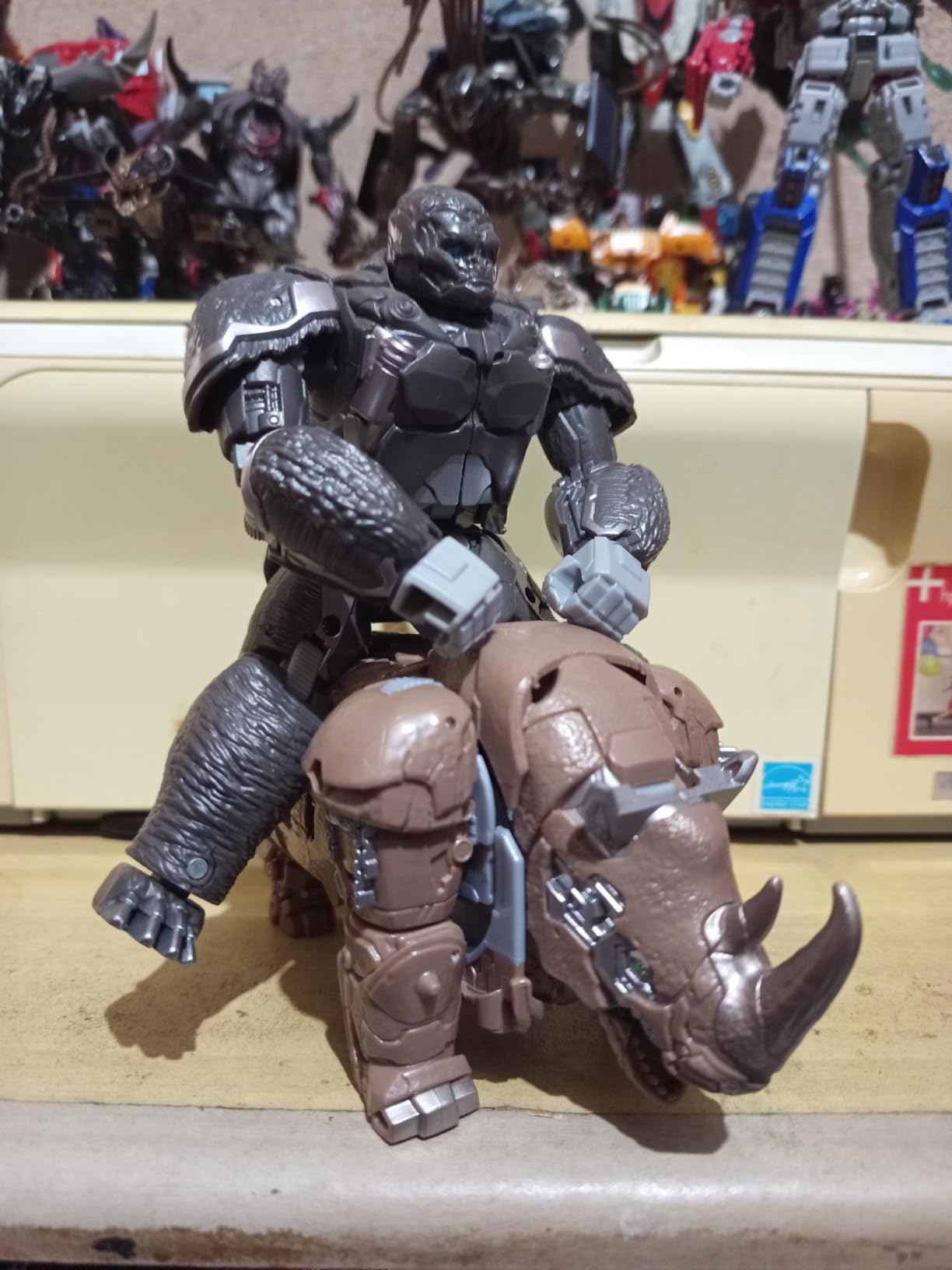 Transformers Rise of the Beasts Rhinox action figure Voyager film