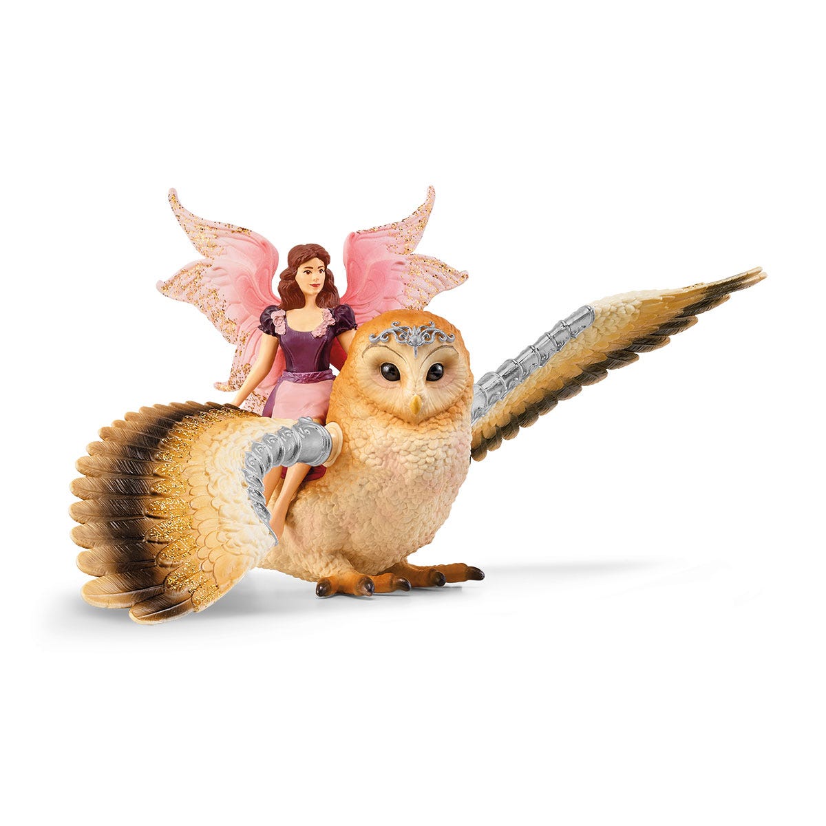 Schleich Bayala Fata Glam-Owl Set 2 Pezzi Action Figure