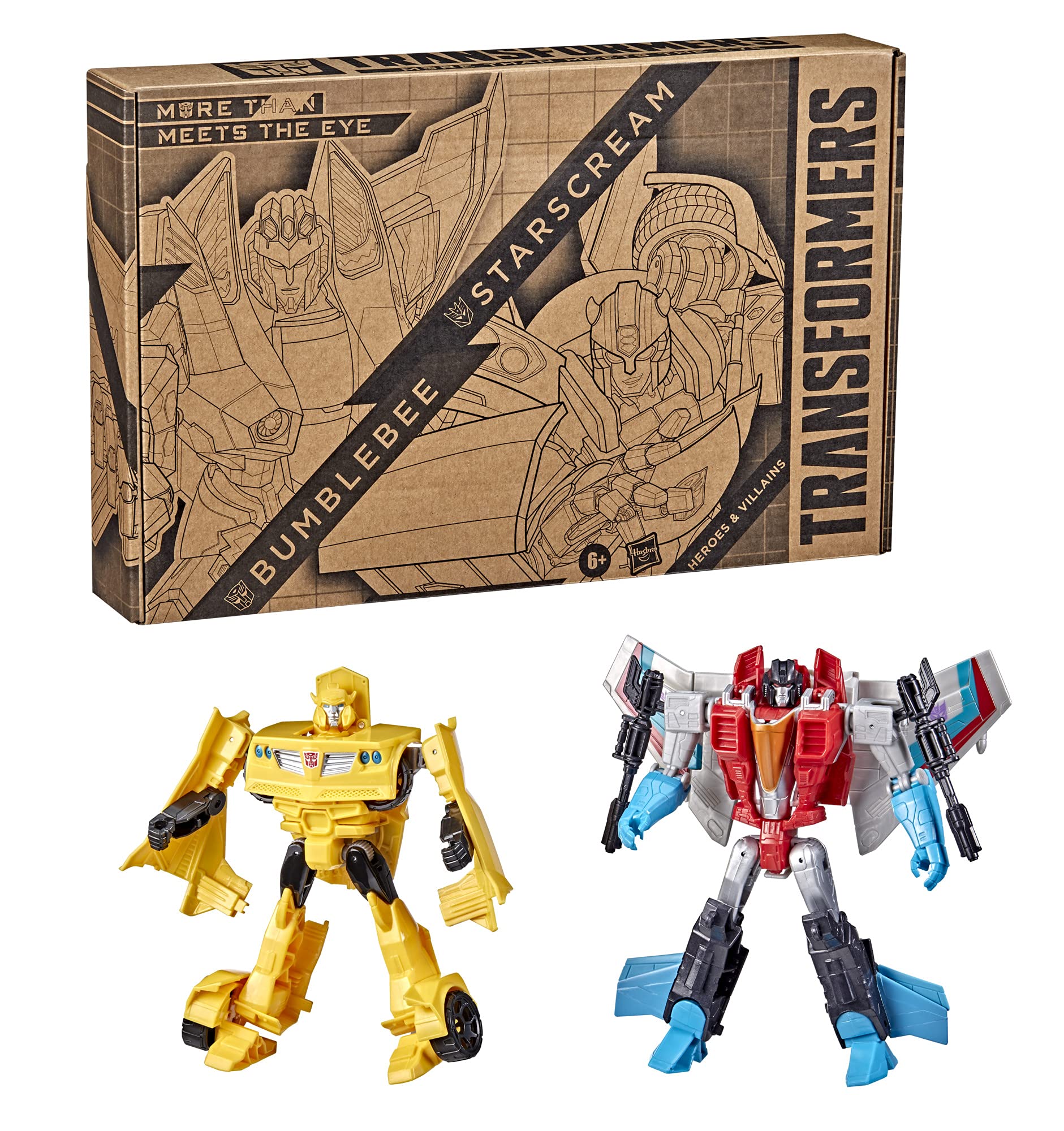 Transformers Generations action figure Bumblebee Starscream 17,5 cm