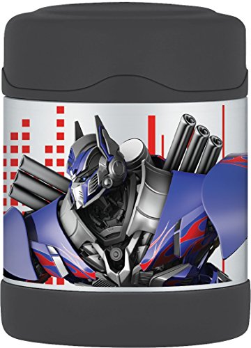 Thermos Funtainer Transformers barattolo termico 10 once nero