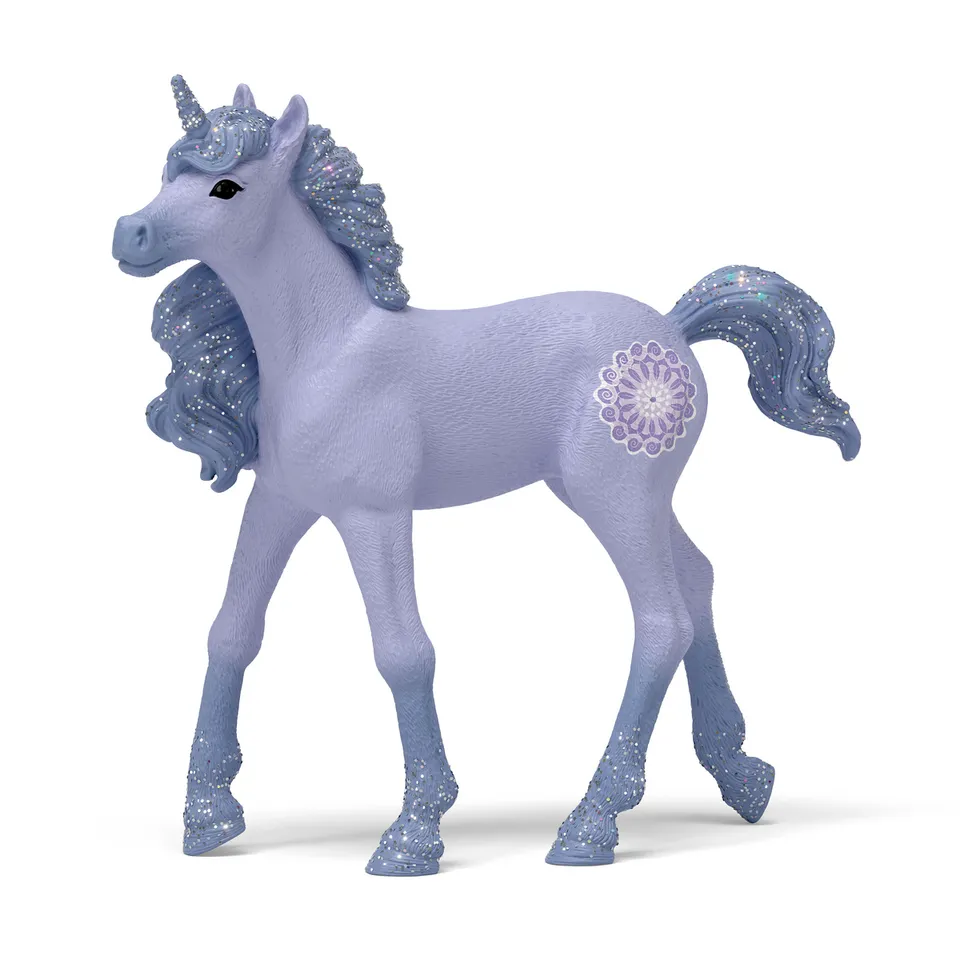 Schleich Bayala Puledro Unicorno Iris statuetta lilla 70861