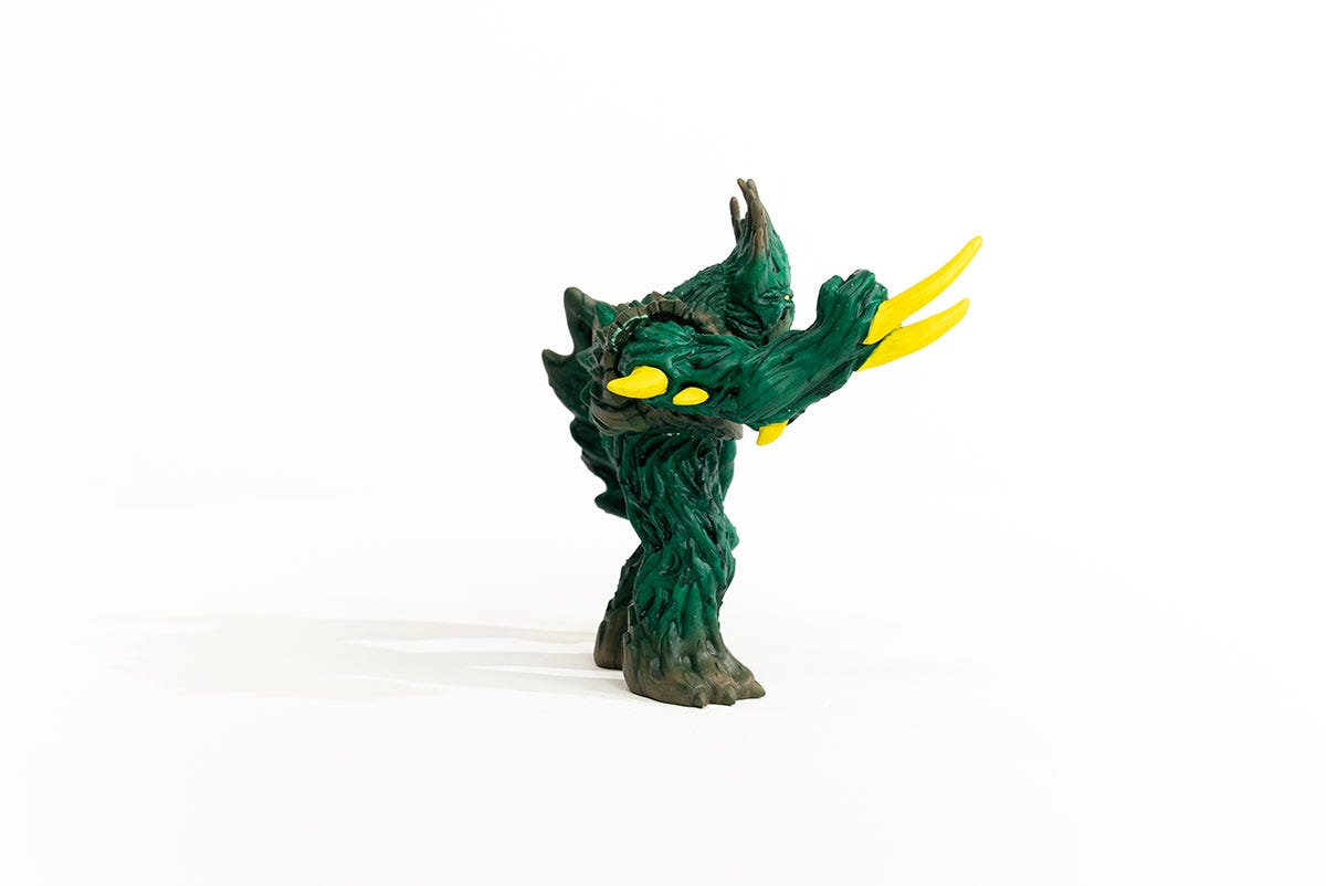 Schleich Eldrador Signore Giungla 70151 action figure scudo